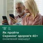 Як пройти Скринінг здоров’я 40+ оновлений маршрут Як пройти Скринінг здоров’я 40+ оновлений маршрут